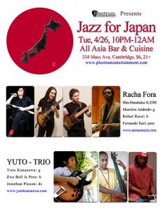 Jazz For Japan - Racha Fora & Yuto-Trio